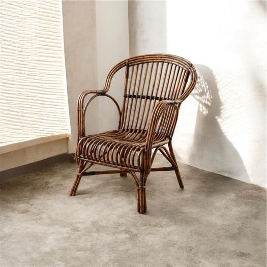 Vintage Bamboo & Rattan Chair
