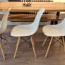 3 Eames Style Dining Chairs Image 2
