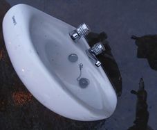 corner sink