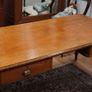 Antique Solid Oak Desk Image 3