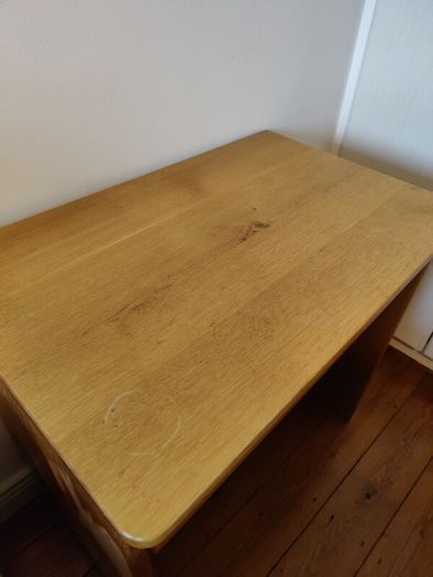 Solid Timber Study Desk, Small Desk or dressing table, solid oak desk