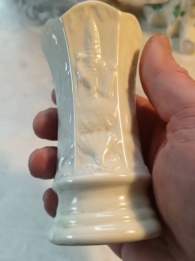 5 PCS Vintage Belleek Pottery