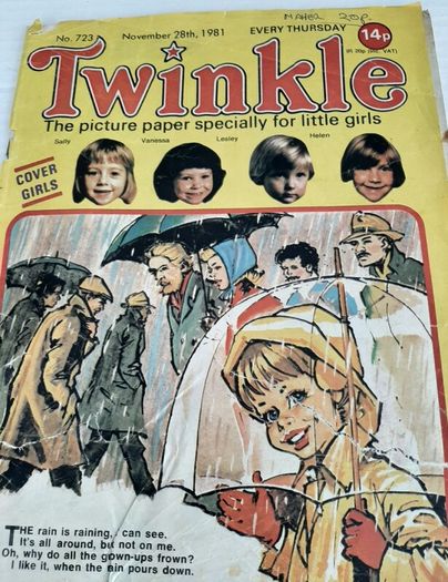 vintage twinkle comic Nov 1981