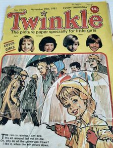 vintage twinkle comic Nov 1981
