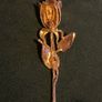 Large Vintage Rose Brooch Image 2