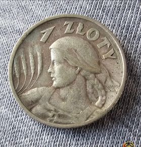 1925 poland silver coin