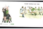 1995 Ireland World Cup Rugby Championship in South Africa Miniature Sheet An Post First Day Cover (FDC)