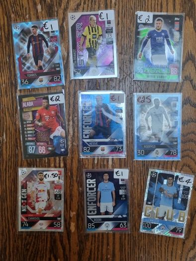Match Attax Cards