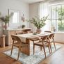 Large Washable Rugs for Living Room 200x290cm, Extra Large Area Rug, Vintage Boho Rugs, Low Pile, Non-Shedding, XXL Carpet, Traditional Oriental Design, Dining Room, Home Office, Bedroom Image 9