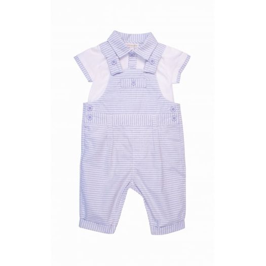Mintini Designer Baby Set Dungarees & Polo Top age 0- 3 months