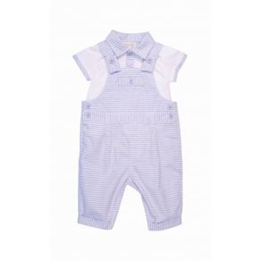 Mintini Designer Baby Set Dungarees & Polo Top age 0- 3 months