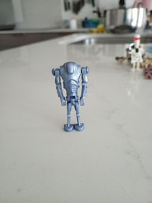Lego star wars minifigure super battle droid pearl sand blue sw0056