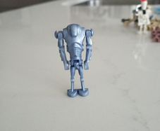 Lego star wars minifigure super battle droid pearl sand blue sw0056