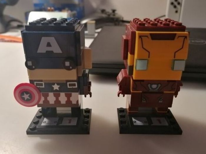 Lego Marvel Brickheadz Bundle