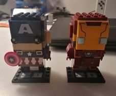 Lego Marvel Brickheadz Bundle