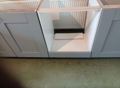 Grey Kitchen units