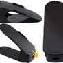 Pack of 10 Adjustable Shoe Organizers - Shoe Racks Space Saver Shoe Holder Rack  Black Image 2