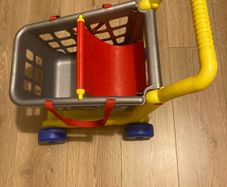 Smoby Shopping Trolley with dolls seat.