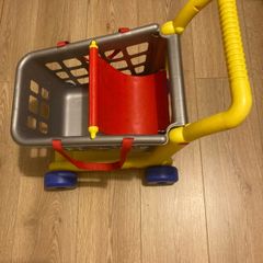 Smoby Shopping Trolley with dolls seat.