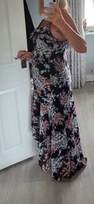 Black Flowery Dress