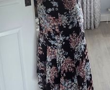 Black Flowery Dress
