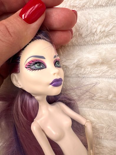 Monster High Doll Spectra Vondergeist Dot Dead Gorgeous Glue Dirty Hair Used Please see photos