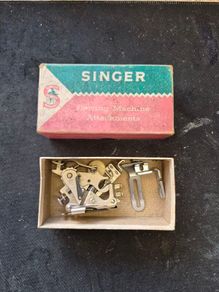 Vintage Singer Sewing Machine Attachments