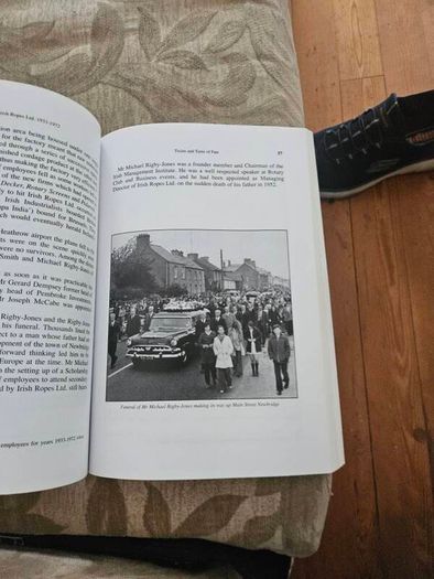 The Ropes. A History Of Irish Ropes Ltd 1933-1972. By Mary Ryan O'shea. First Edition Paperback In Good Condition.  See Photos For Same.