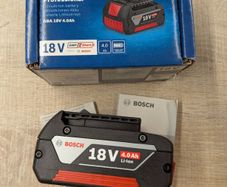 Bosch professional 18v battery