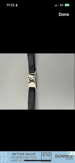 Louis Vuitton Leather Bracelet