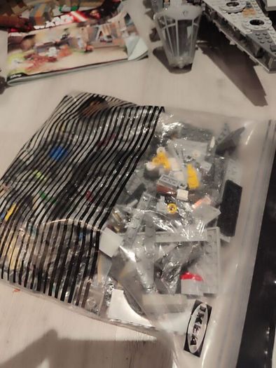 Lego Star Wars Bundle Millennium Falcon AT ST Trooper Ship Maz Castles Extra Pieces