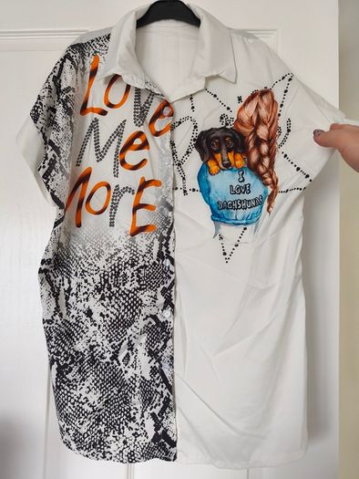 Shirt size up to L
