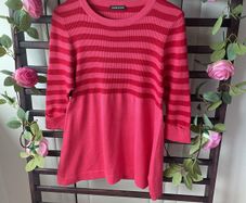 jumper hollister inspired 100% cotton striped jumper size 14/16