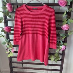 jumper hollister inspired 100% cotton striped jumper size 14/16