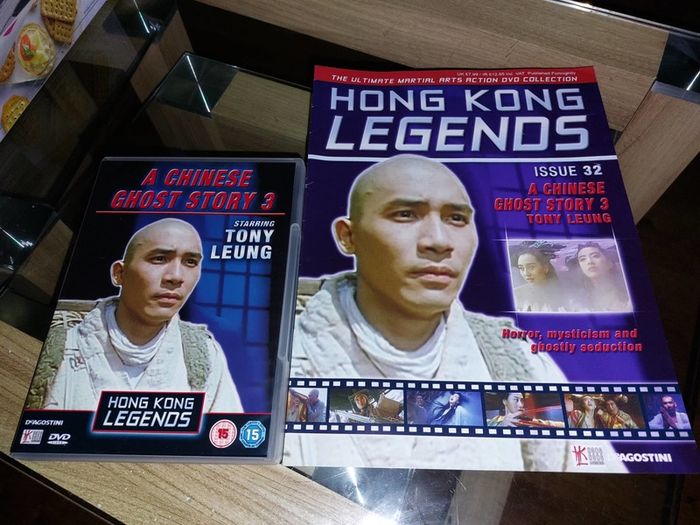 collection of Hong Kong Legend DVDs and magazine