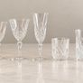 39 Piece Matching Cut Glass Drinking Glass Set Image 10