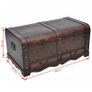XXL wooden pirate treasure chest - FREE DELIVERY NATIONWIDE Image 7