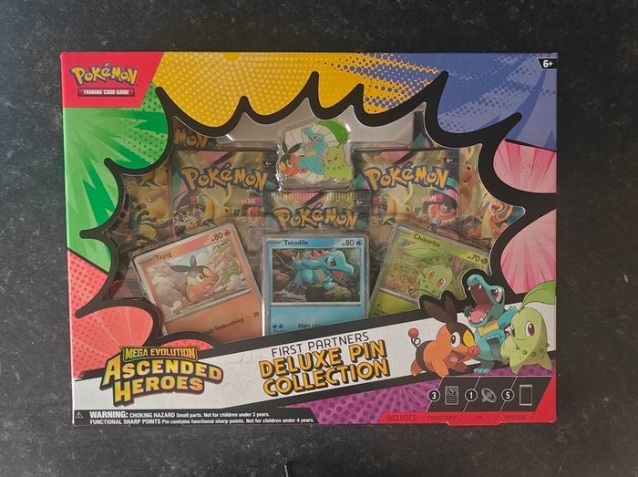 FREE Tracked Shipping. Pokemon Ascended Heroes First Partners Deluxe Pin Collection
