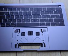 Macbook Pro A1989 2019 Space Gray Top Cover Keyboard Battery Speakers Mint