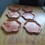 Woven Wooden Plates x 5 for Sale Image 4