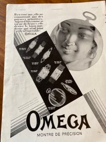Antique Omega Ad -1931