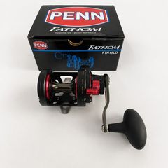 Penn FATHOM Lever Drag OH Overhead Jigging Reel FTH15LD Right Handle