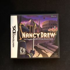 Nancy Drew: The Deadly Secret of Olde World Park Nintendo Ds