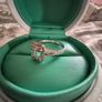 18kt White Gold Engagement Ring Image 2