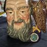 Old 1950s Large Royal Doulton Merlin Toby Mug Character Mug or Jug, Merlin Toby mug Postage Available or Collection Image 2