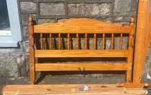 double bed frame