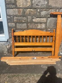 double bed frame