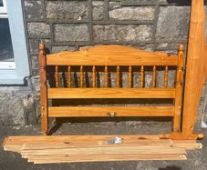 double bed frame