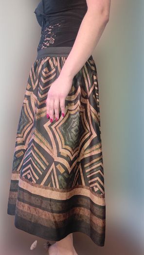 long skirt, african style