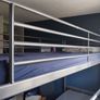 Ikea loft bed with desk gun metal grey Image 4